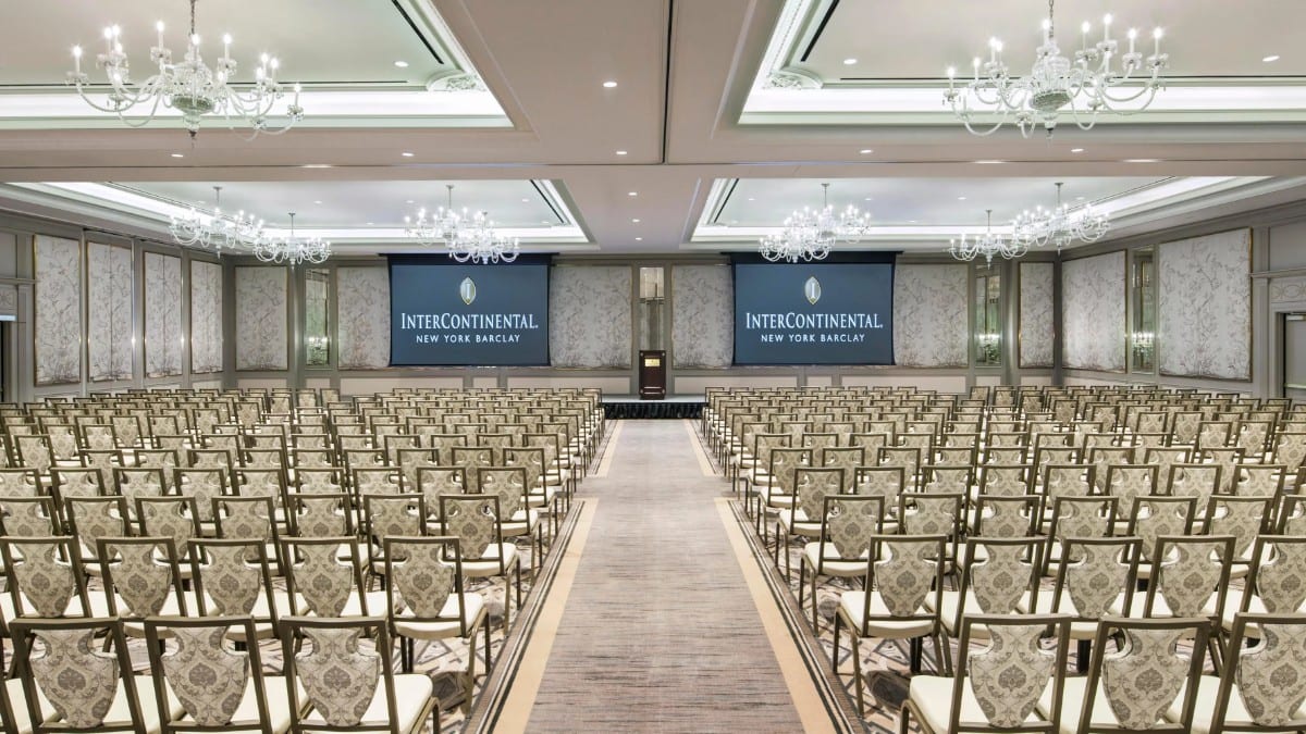Konferenzraum im InterContinental New York Barclay Hotel