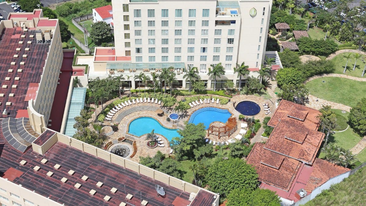 Aussichtsbereiche im InterContinental Hotels Costa Rica at Multiplaza Mall