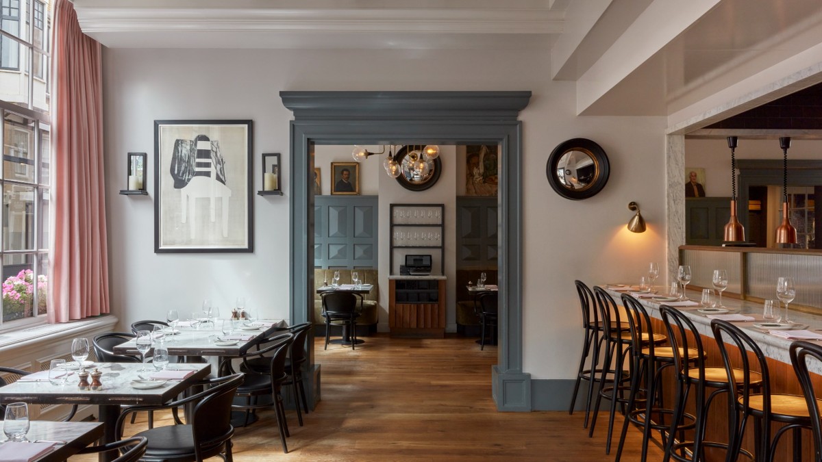 Restaurant at Hotel Pulitzer Amsterdam