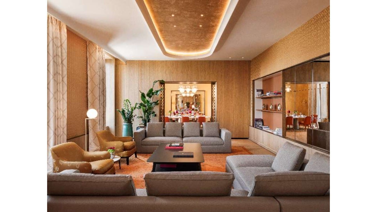 Konferenzraum im Bulgari Hotel Roma