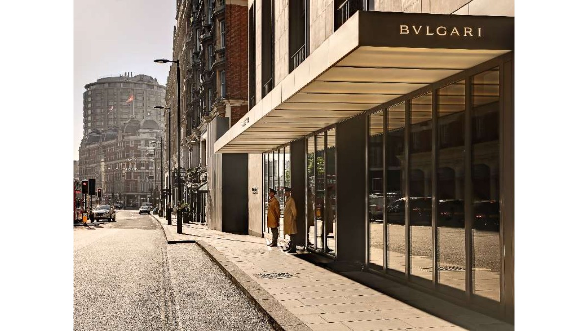View areas at Bvlgari Hotel London