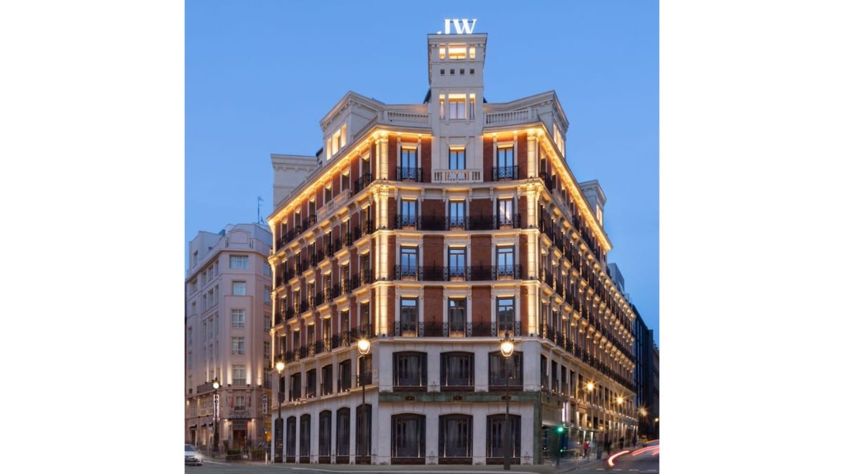 Aussichtsbereiche im JW Marriott Hotel Madrid