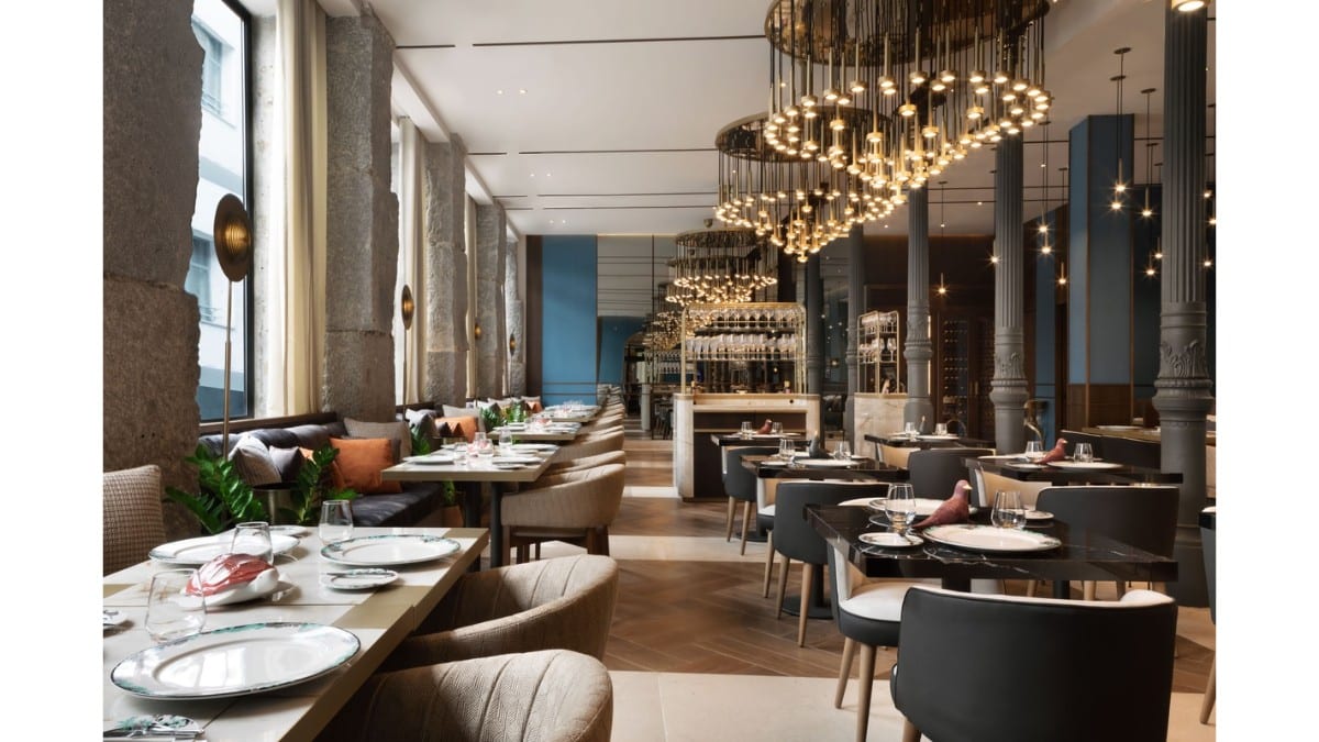 Restaurant im JW Marriott Hotel Madrid