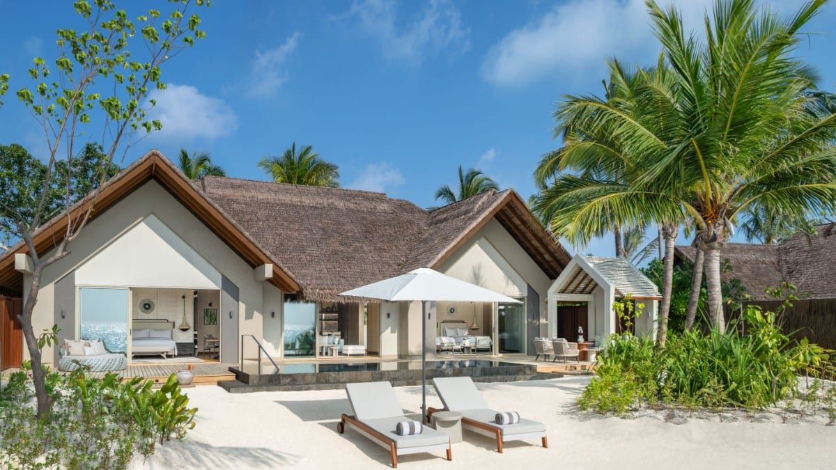 Aussichtsbereiche im JW Marriott Maldives Kaafu Atoll Island Resort