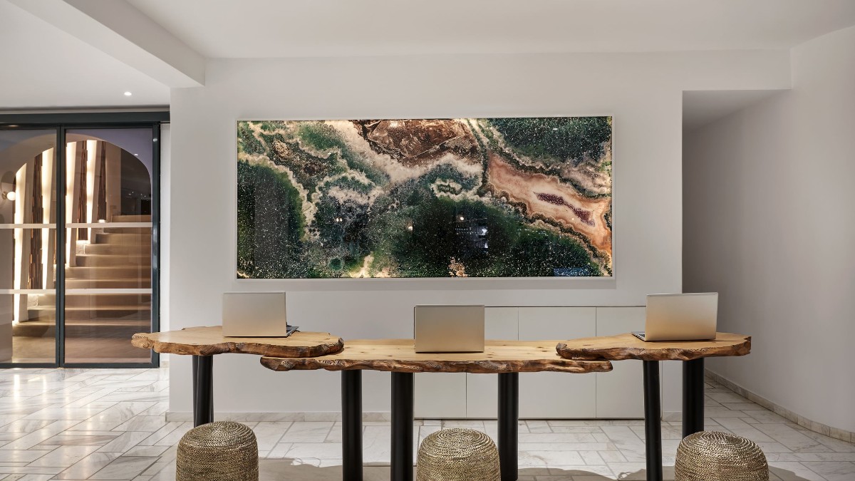 Conference room at Kouros Hotel & Suites