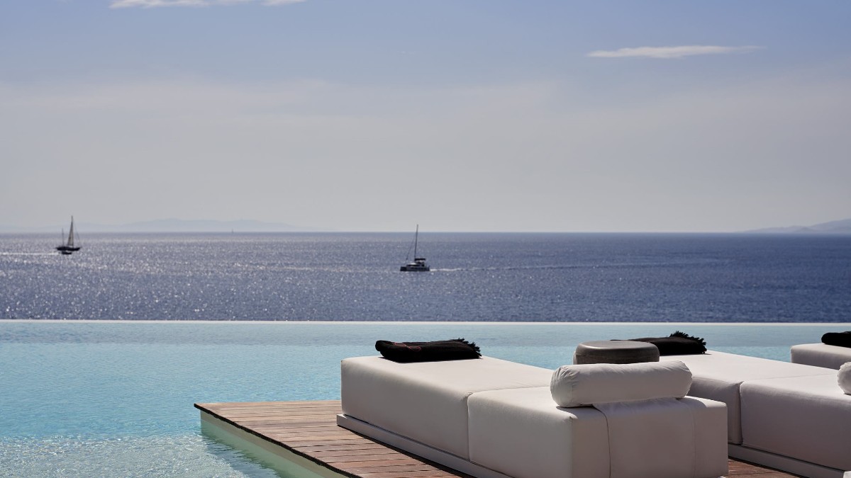 Pool at Kouros Hotel & Suites