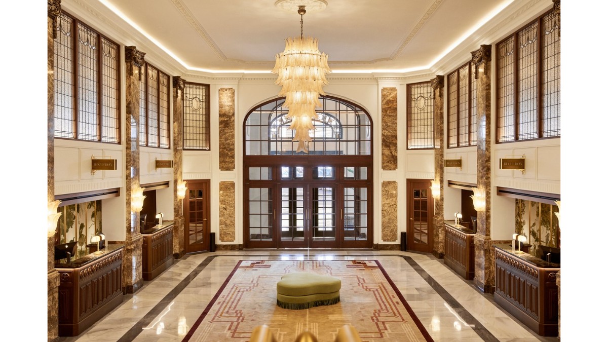 Lobby at The Palace, a Luxury Collection Hotel, Madrid