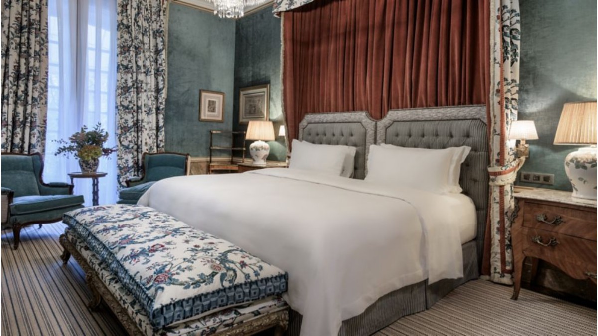 Bedroom at Santo Mauro, a Luxury Collection Hotel, Madrid