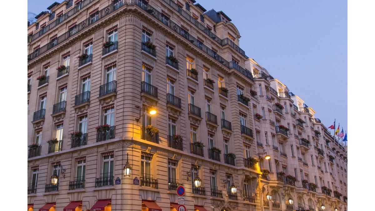 Aussichtsbereiche im Le Bristol Paris - an Oetker Collection Hotel