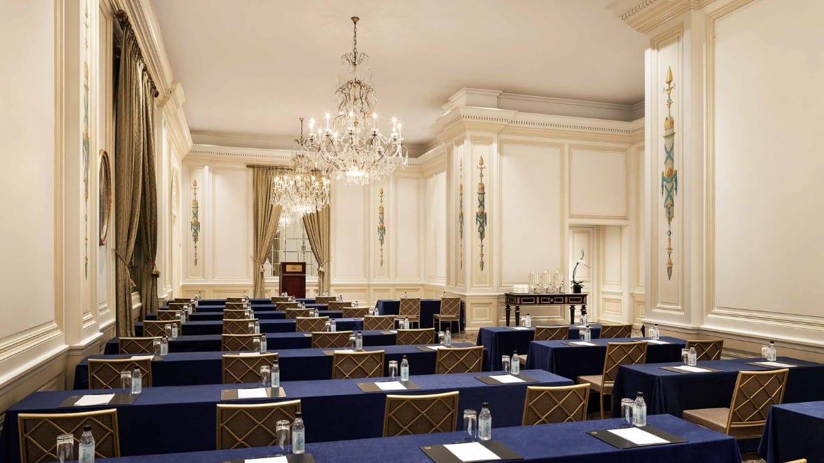 Konferenzbereich im Lotte New York Palace