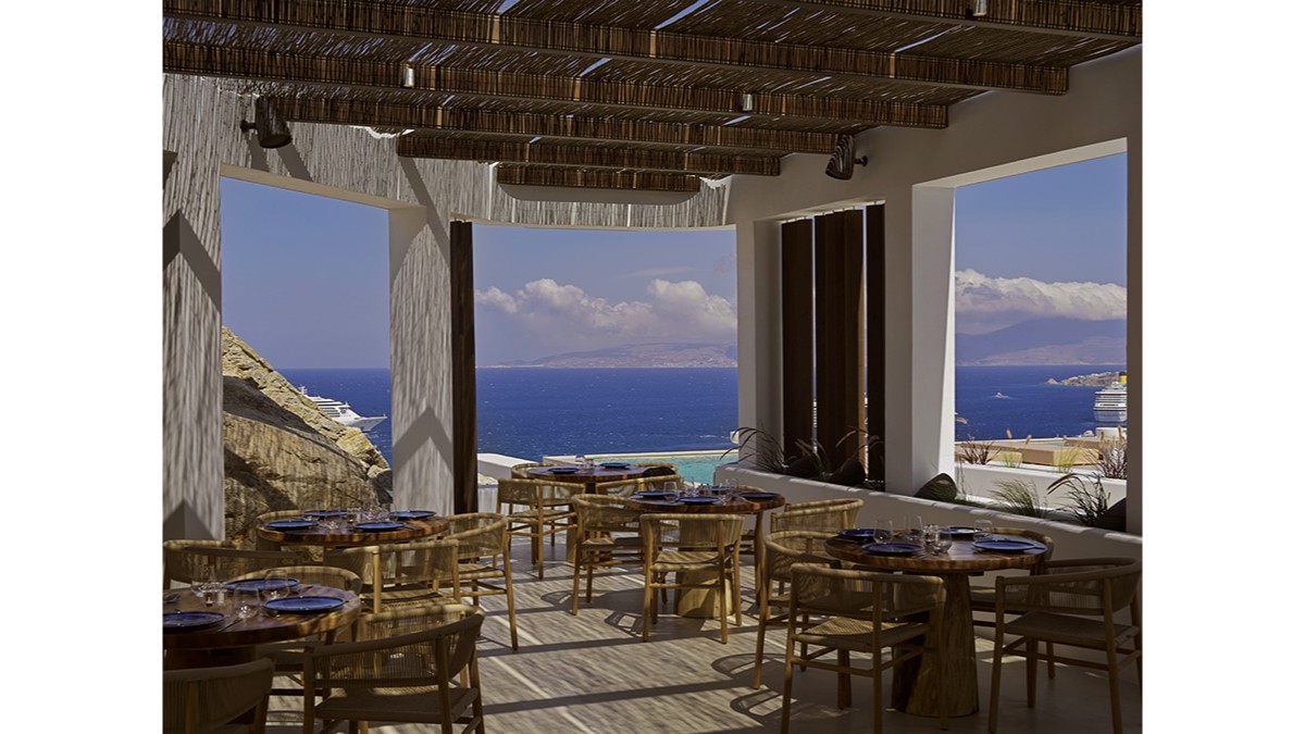 Restaurant at Lovia Mykonos