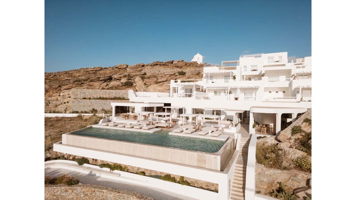 View areas at Lovia Mykonos