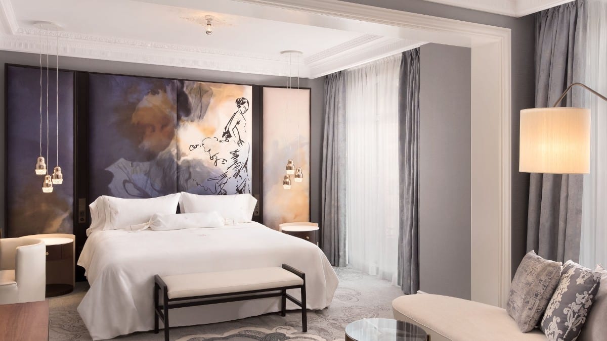 Schlafzimmer im The Palace, a Luxury Collection Hotel, Madrid