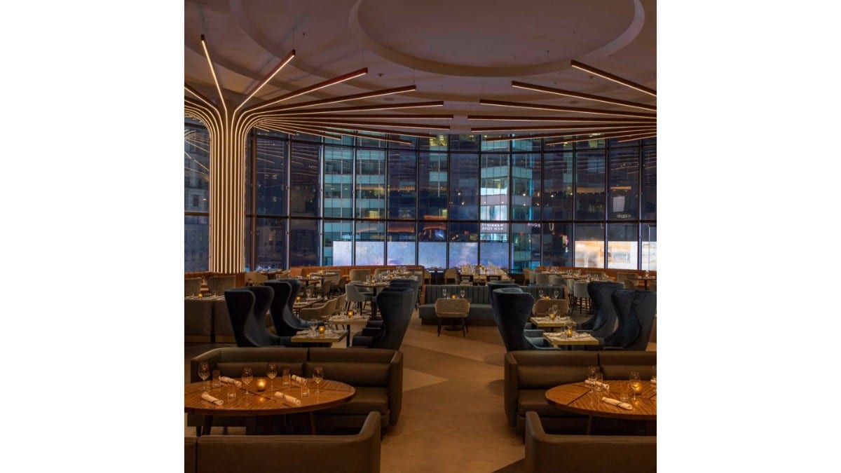 Restaurant im New York Marriott Marquis