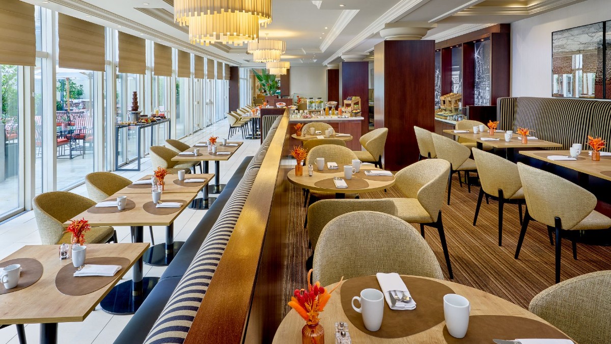 Restaurant at Paris Marriott Champs Elysees Hotel