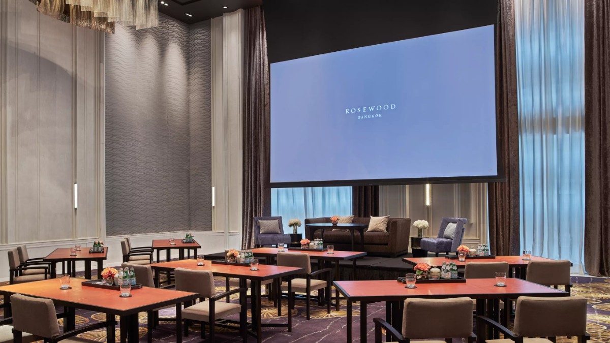 Conference room at Rosewood Bangkok