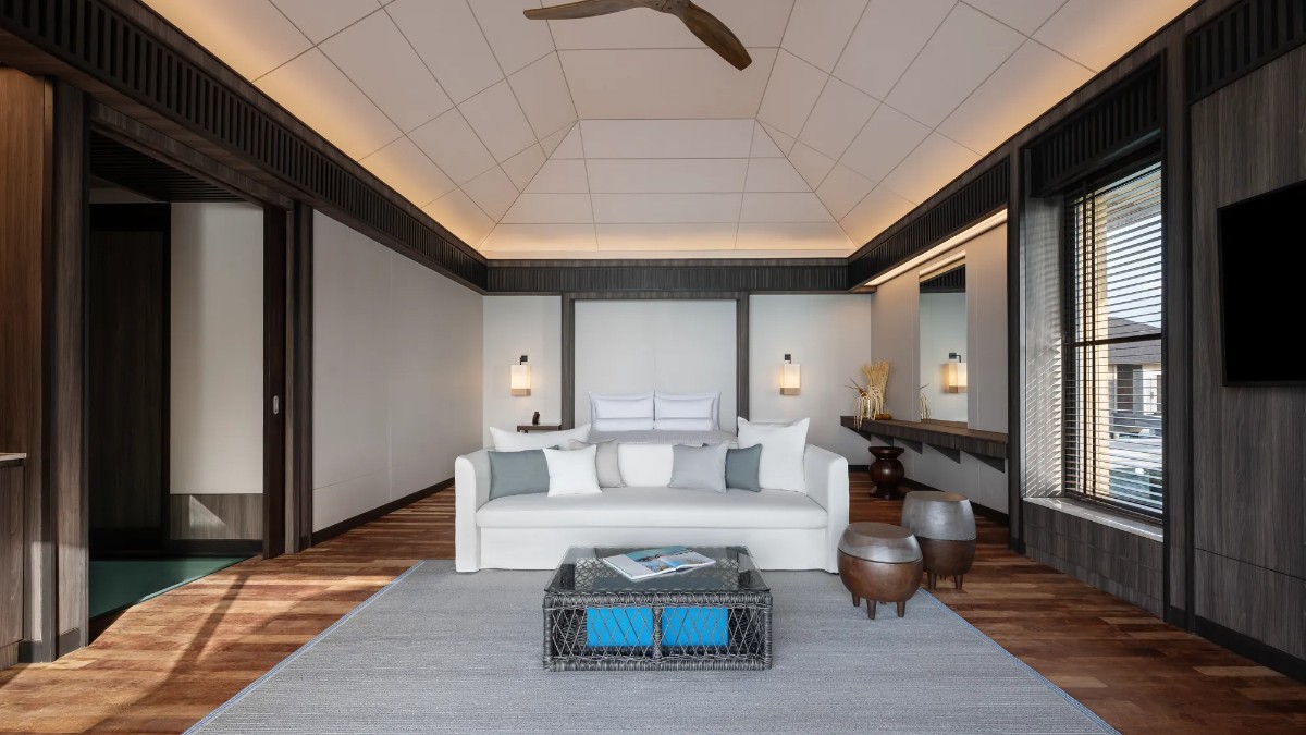 Bedroom at Madifushi Private Island