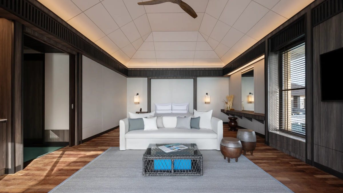 Schlafzimmer auf Madifushi Private Island