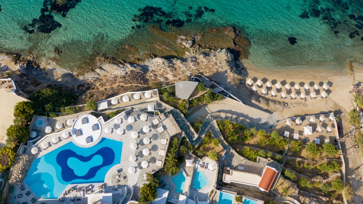 View areas at Mykonos Grand Hotel & Resort