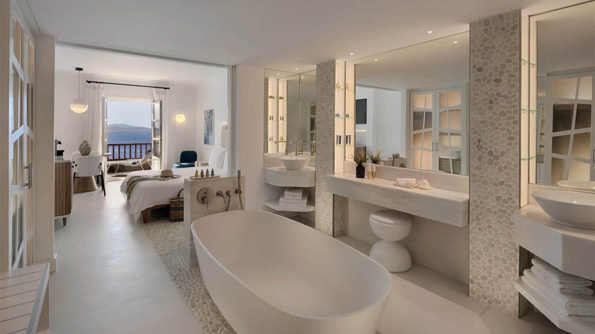 Zimmer im Mykonos Grand Hotel & Resort