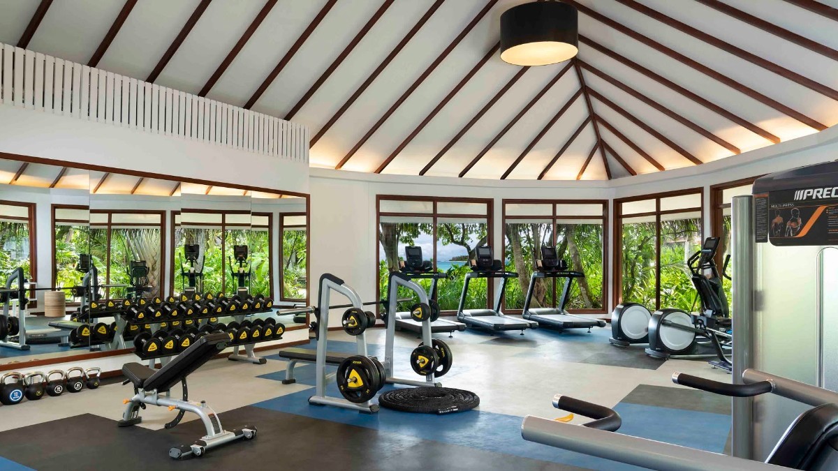Gym at Niyama Private Islands Maldives