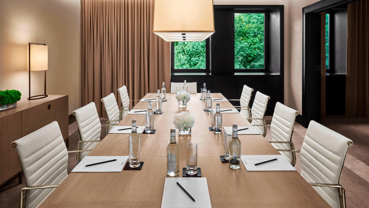 Conference room at New York Edition
