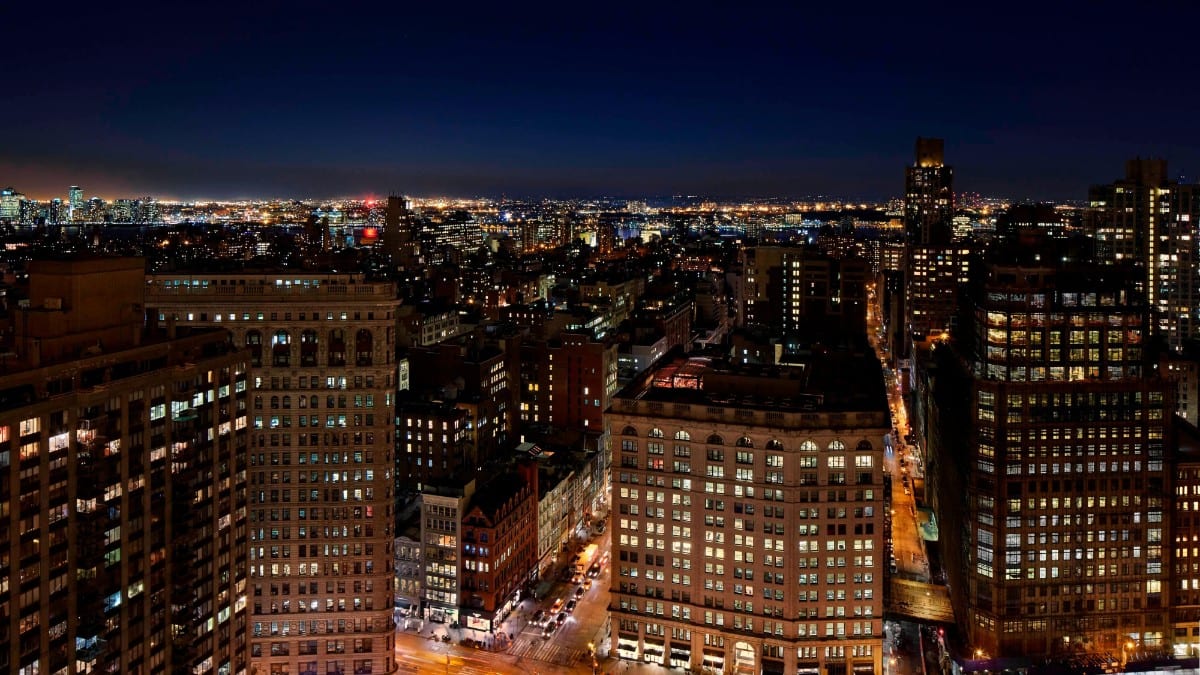 Aussichtsbereiche im New York Edition