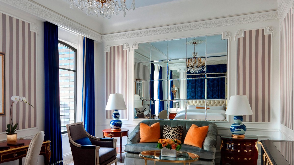 Bedroom at The St. Regis New York