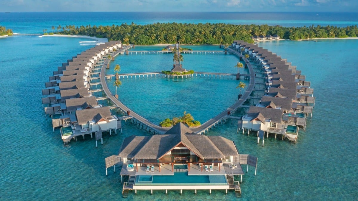 Aussichtsbereiche im Niyama Private Islands Maldives