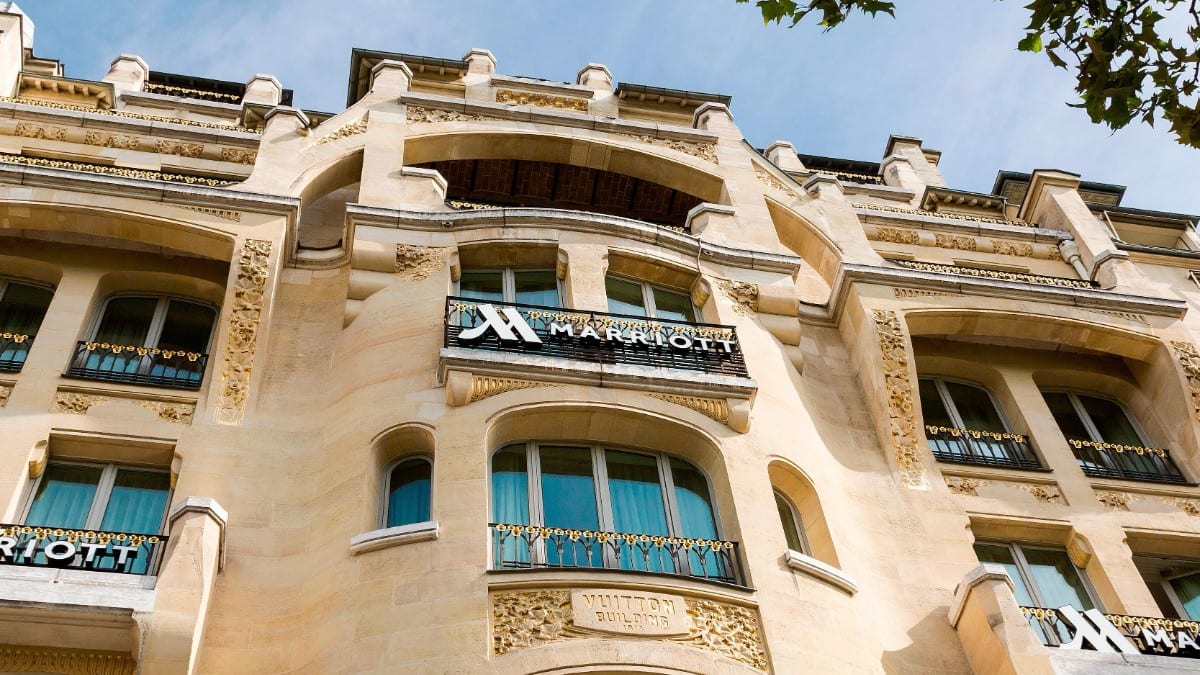 Aussichtsbereiche im Paris Marriott Champs Elysees Hotel