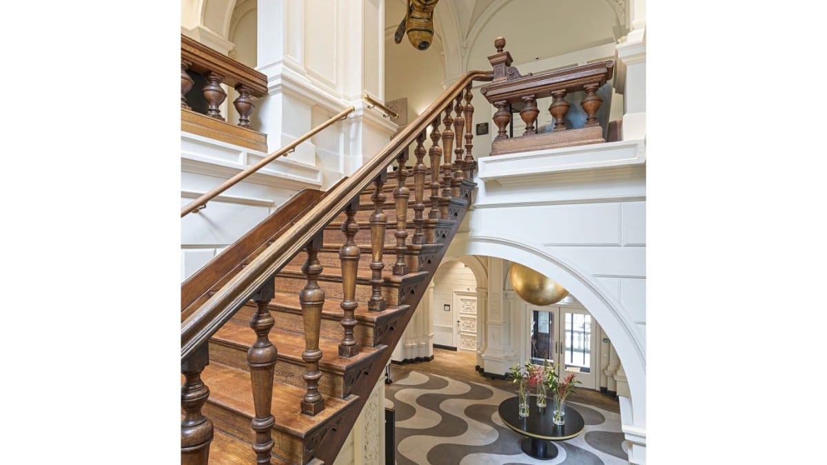 Lobby im Hotel Pestana Amsterdam Riverside