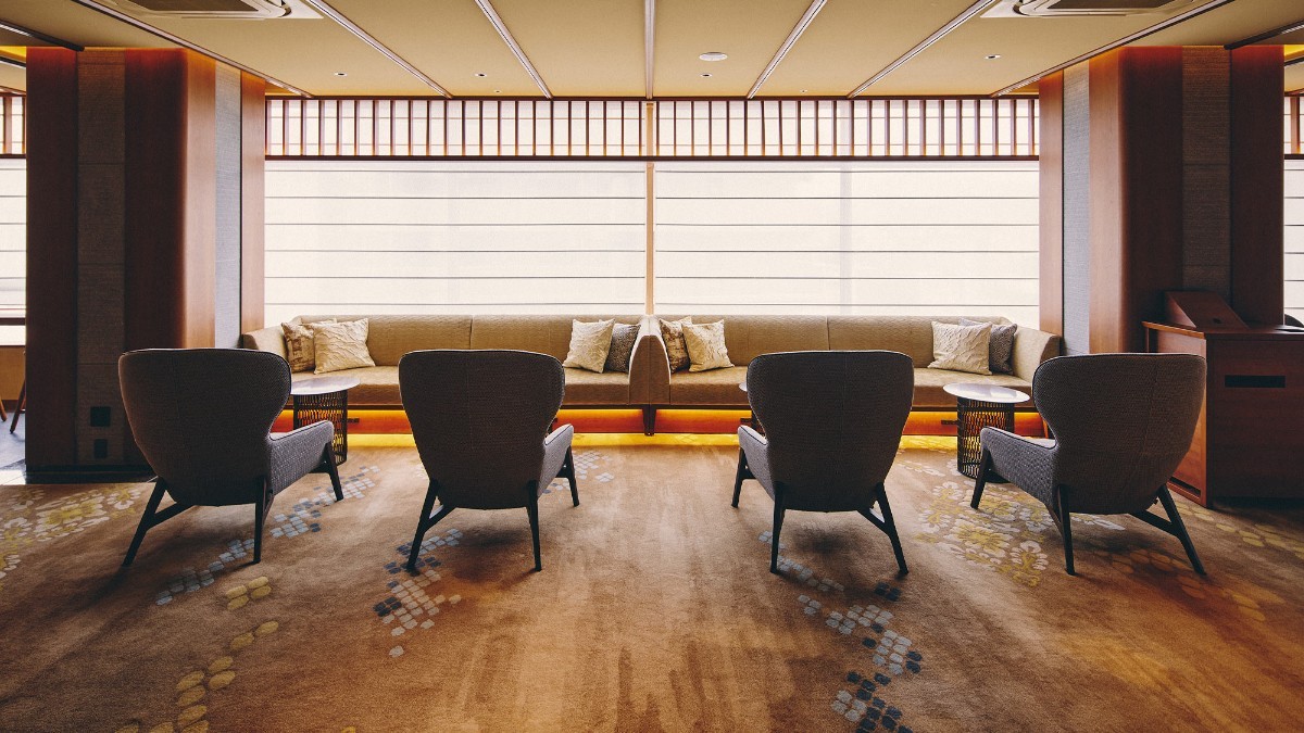 Conference room at Soraniwa Terrace Kyoto Bettei