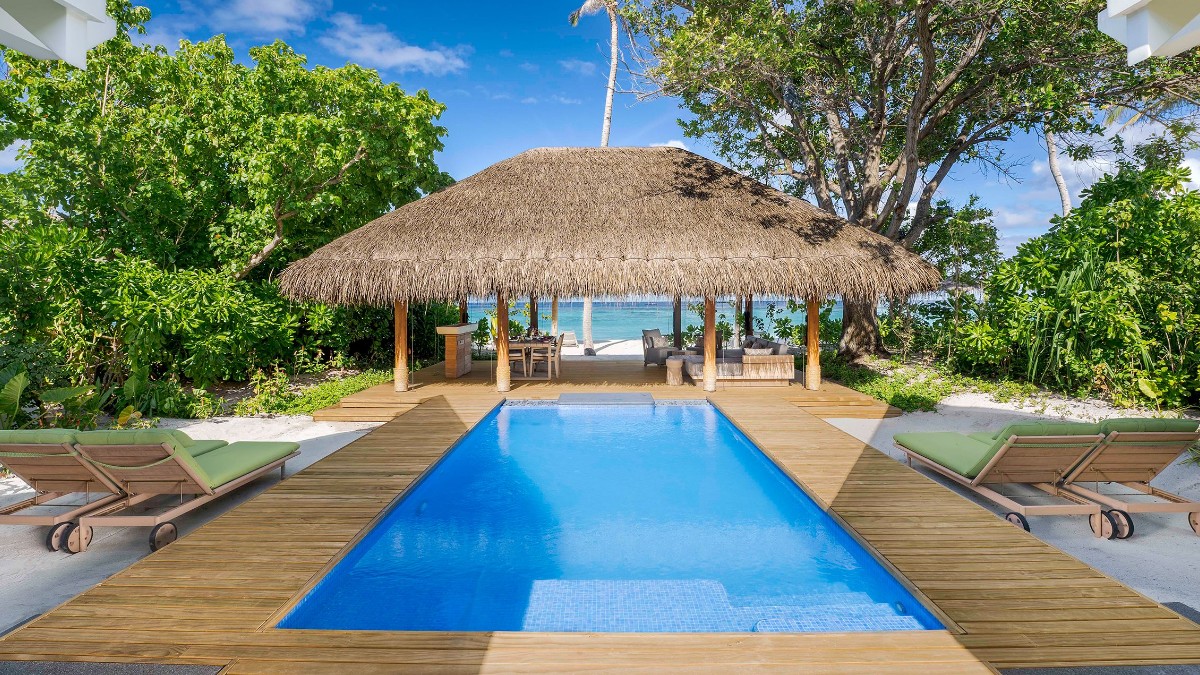 Outdoor swimming pool at Raaya by Atmosphere - All Inclusive