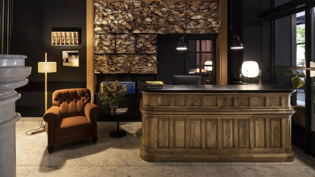 Lobby im Hotel Casa Sagnier