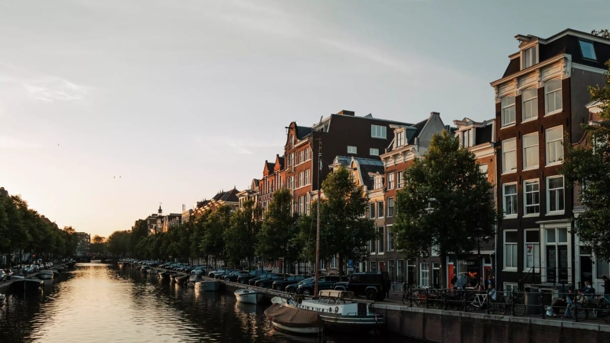 Aussichtsbereiche im Rosewood Amsterdam