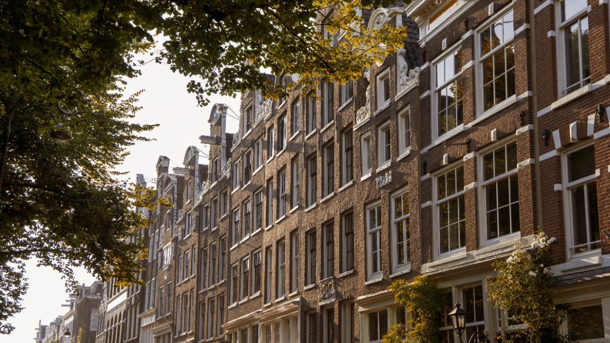 Aussichtsbereiche im Hotel Rosewood Amsterdam