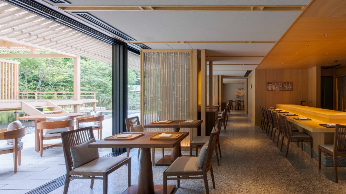 Restaurant at Banyan Tree Higashiyama Kyoto