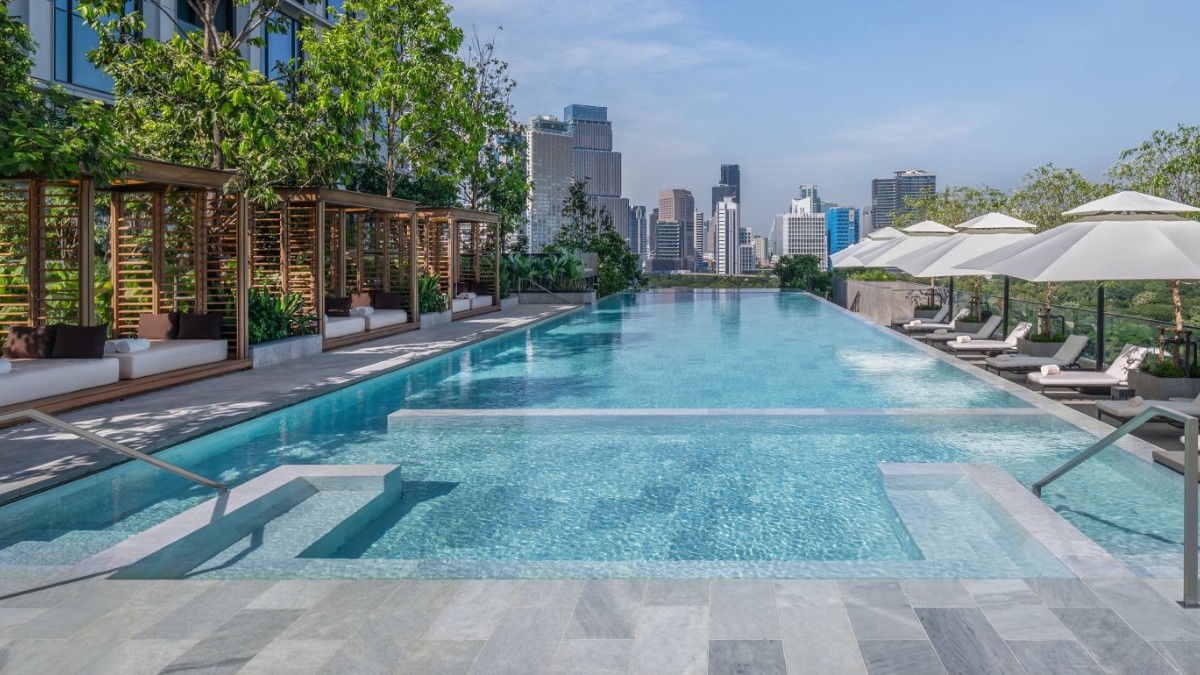 Pool at The Ritz-Carlton, Bangkok