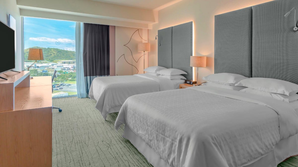 Schlafzimmer im Sheraton San Jose Hotel, Costa Rica