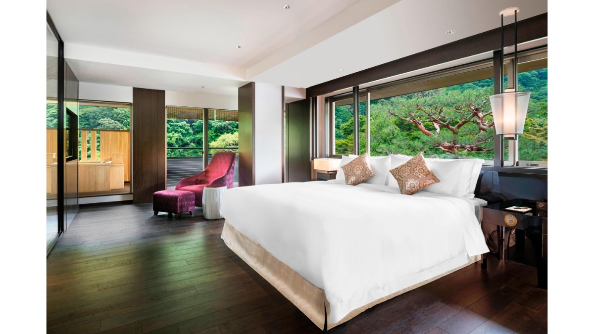 Bedroom at Suiran, a Luxury Collection Hotel, Kyoto