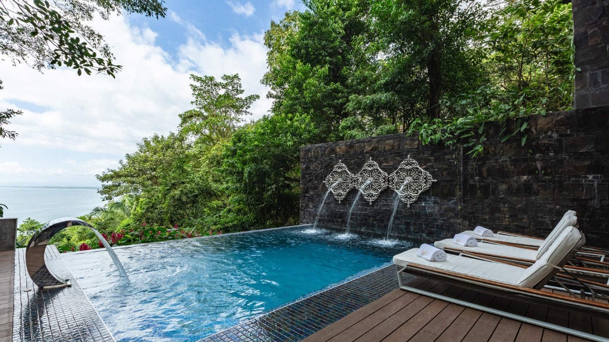 Pool at Makanda by the Sea Hotel Adults Only