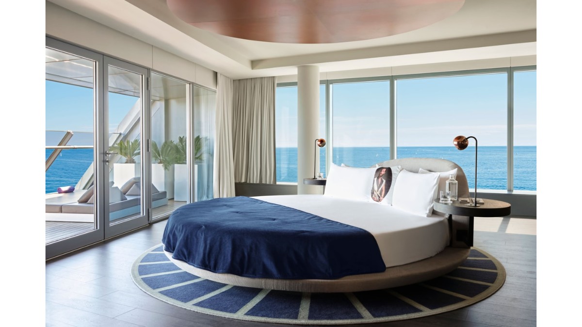 Bedroom at W Barcelona