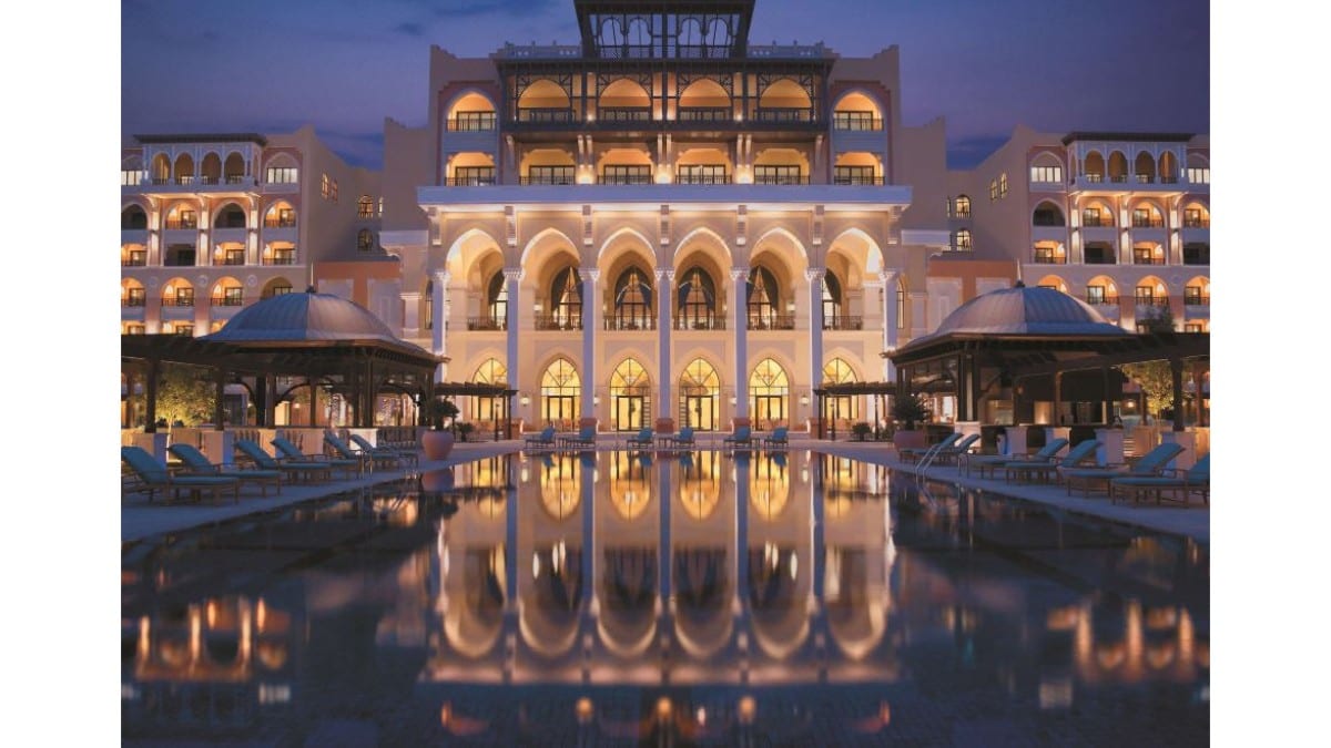 Aussichtsbereiche im Shangri la Hotel Qaryat Al Beri Abu Dhabi