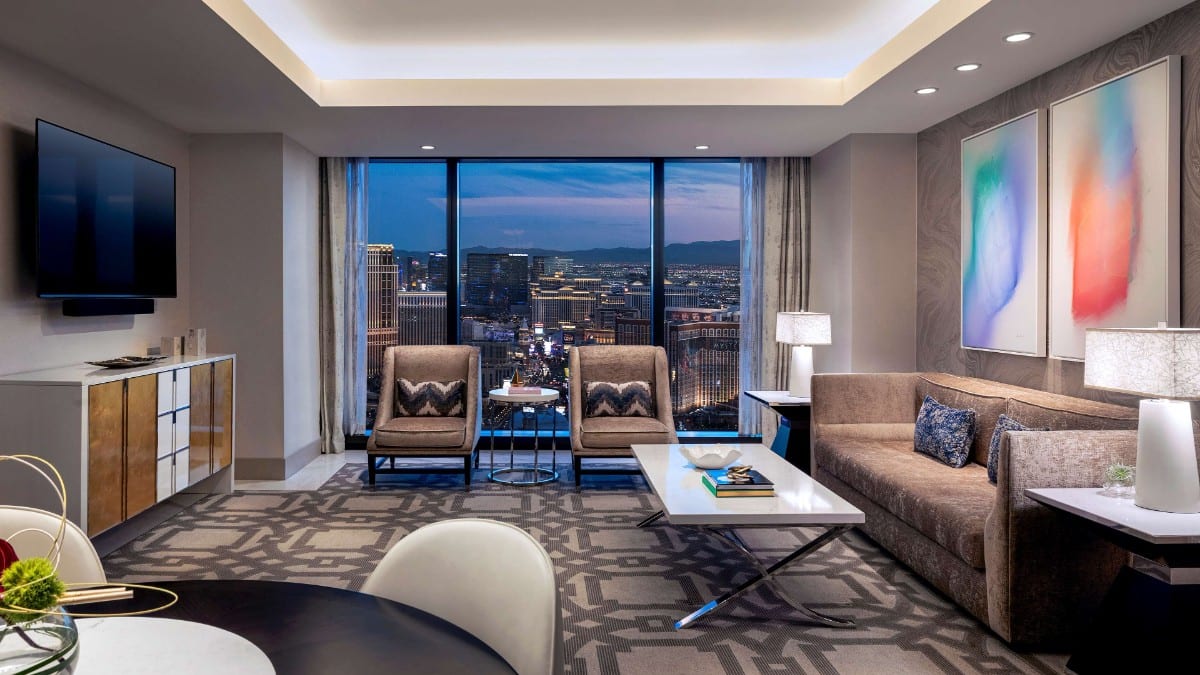 Zimmer im Crockfords Las Vegas, Lxr Hotels & Resorts
