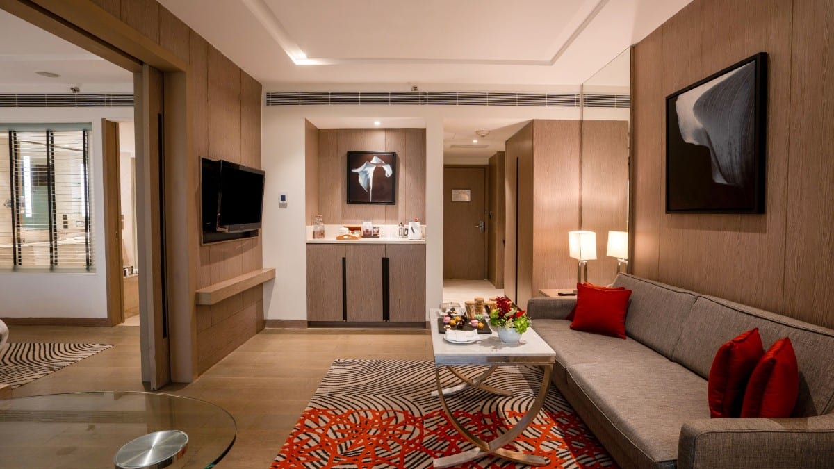 Zimmer im Sheraton New Delhi Hotel