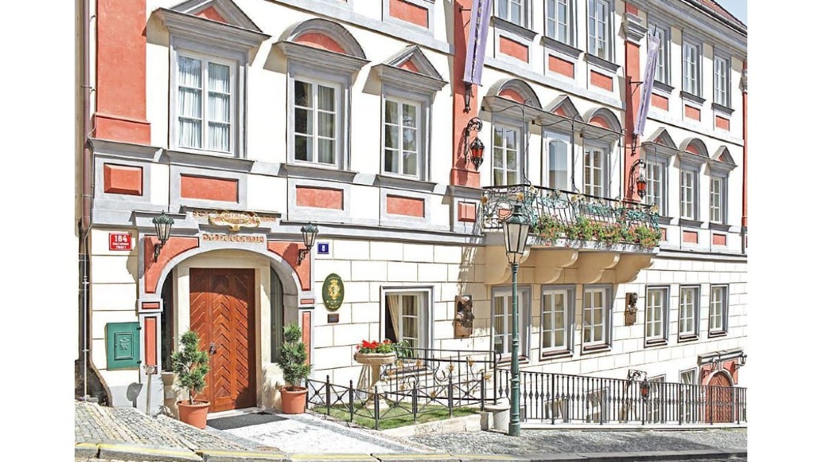 Aussichtsbereiche im Alchymist Prague Castle Suites Hotel