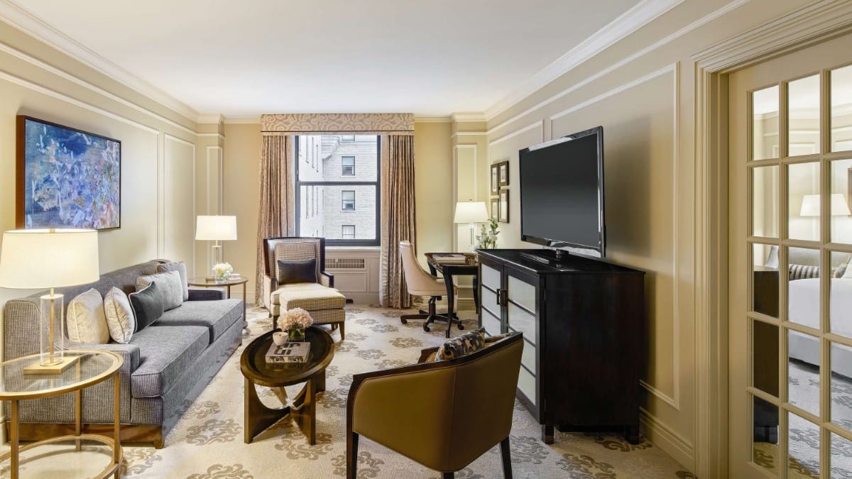 Room at Fairmont Hotel Vancouver