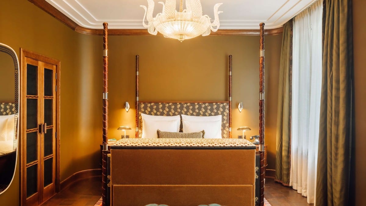 Schlafzimmer im Sommerro