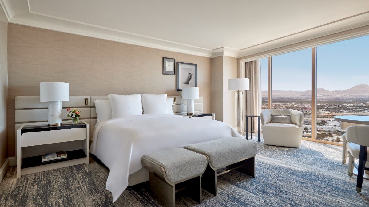 Schlafzimmer im Four Seasons Hotel Las Vegas