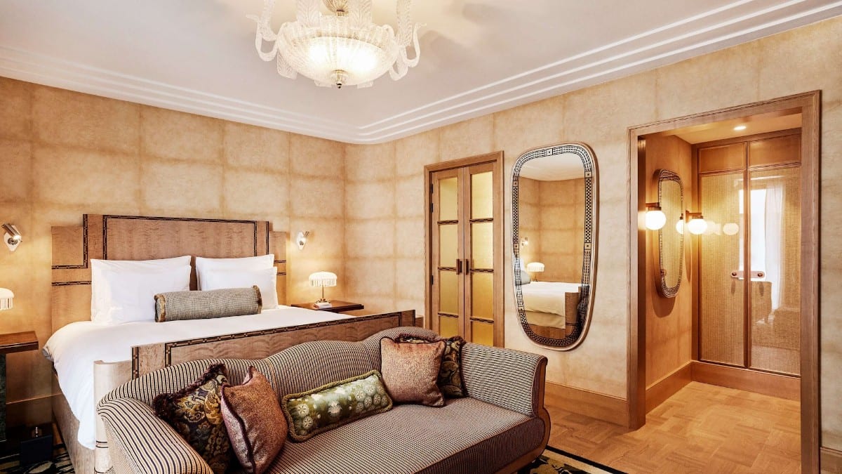 Schlafzimmer im Sommerro